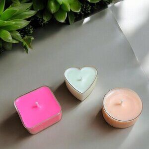 Tester Set of 3 Soy & Coconut Wax Candles - Scented - Aromatherapy - Yoga